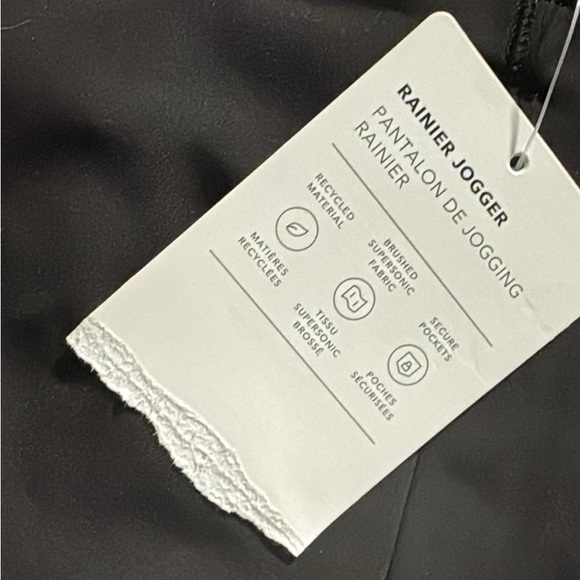 ATHLETA Rainier Mid Rise Jogger // Black #488459 - Picture 16 of 16